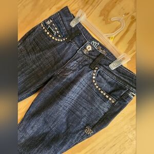 Miss Me Bootcut Jeans flap pocket